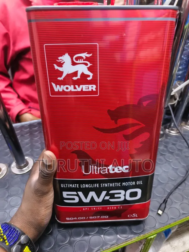 Wolver Ultratec Ultimate Longlife Synthetic Motor Oil 5W-30 5 Litres - 1