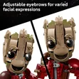 LEGO Marvel Ravager Jumpsuit Groot Building Set - 4