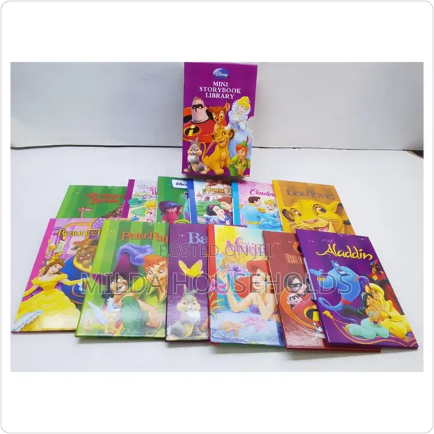 Seti ya Vitabu vya Hadithi vya Disney Mini (Vitabu 12) - 1