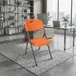 Orange Foldable Chair - 3