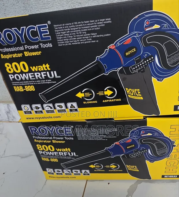 Royce RAB-800 Blower ya Majani ya Umeme na Vacuum - 1