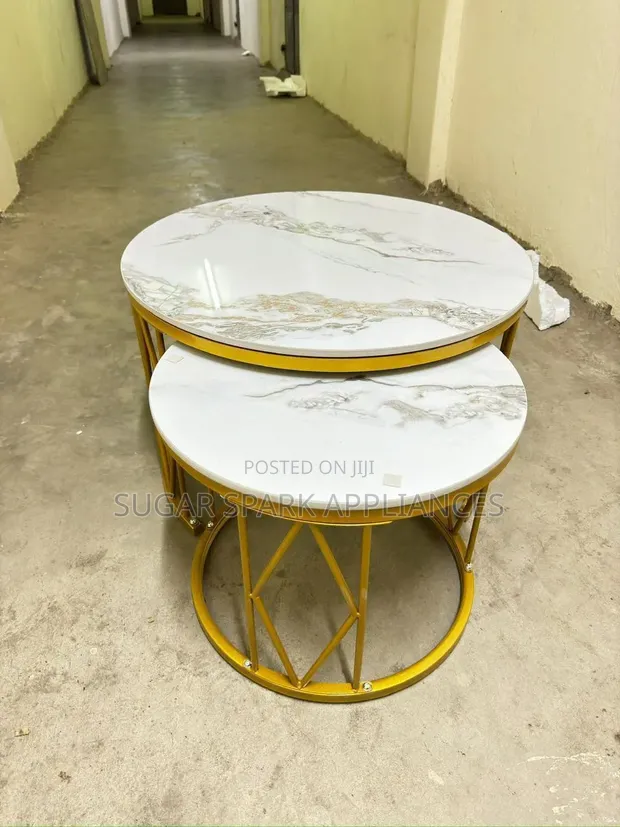 Marble Nesting Tables - Modern Luxury 2-in-1 - 1