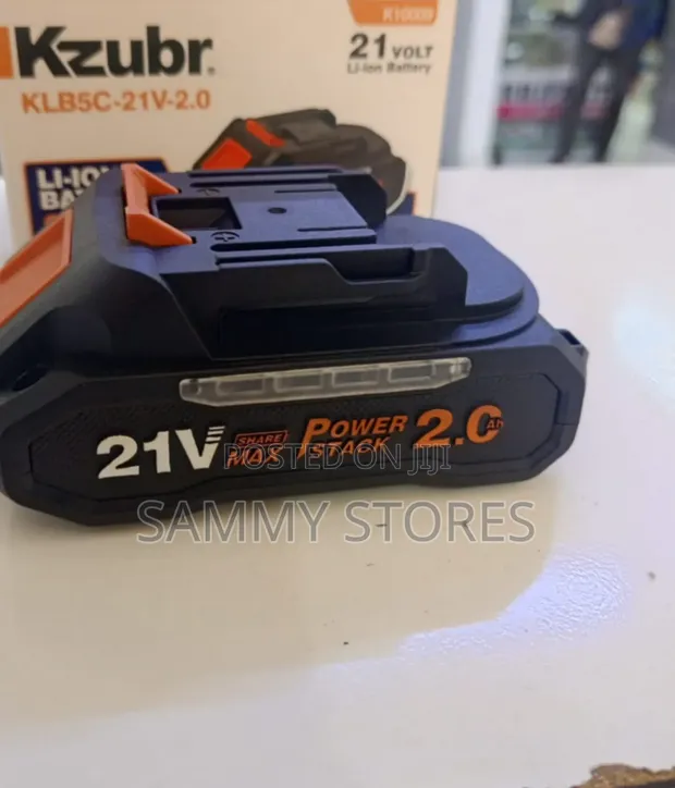 Kzubr 21V 2.0Ah Li-Ion Battery for Cordless Tools - 1