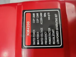 K-Max KM4200 1.2 kVA Jenereta Portable ya Petroli