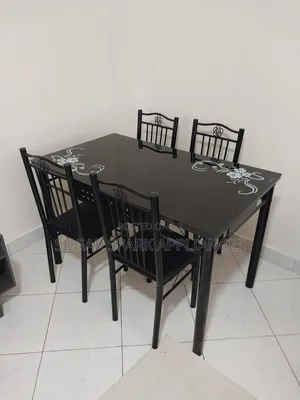 Seti ya Meza ya Kulia ya Watu 4 ya Kifahari
