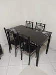 Seti ya Meza ya Kulia ya Watu 4 ya Kifahari - 2