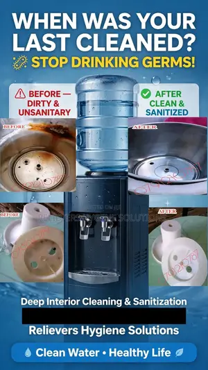 Water Dispenser Deep Cleaning & Sanitization Services