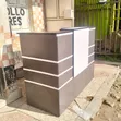 Luxury Modern Office Reception Desk - 1