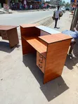 Digital Combination Executive Modern Reception Desk - 2