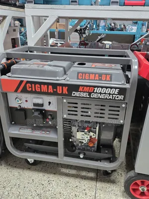 Cigma-UK KMD10000E 7.2kW Jenereta Portable ya Dizeli
