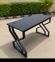 Boss Office Products Full Black Modern Office Desk - 1