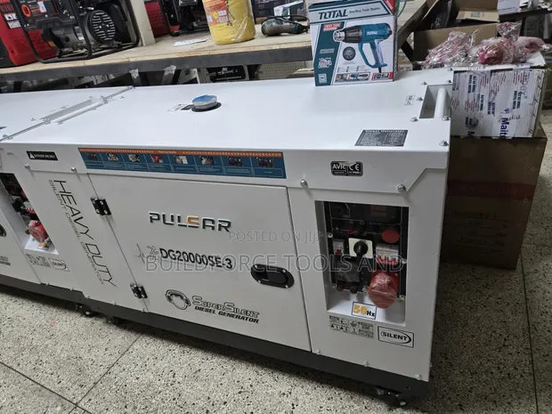 Pulsar 21 KVA 3 Phase Silent Diesel Generator DG20000SE-3 - 1