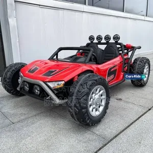 Gari la Watoto la Red Monster 24V la Umeme na Remote Control