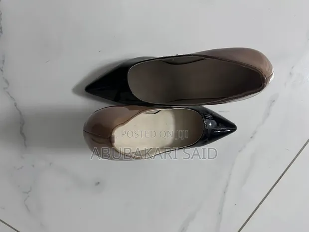 Christian Louboutin Style Patent Leather Stiletto Pumps - Size 38 - 1