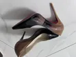 Christian Louboutin Style Patent Leather Stiletto Pumps - Size 38 - 4