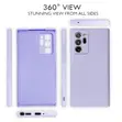 Kifaa cha Simu cha Silicone kwa Samsung Galaxy Note 20 Ultra - Zambarau - 2