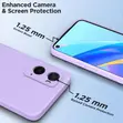Kifaa cha Silicone Slim Fit cha OPPO A77 - Zambarau - 2