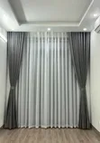 Soft Plain Window Curtains - Brand New - 1