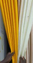 Soft Plain Window Curtains - Brand New - 2