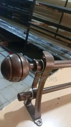 Powder-Coated Curtain Rods - Jua Kali