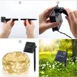32m Solar Christmas Fairy String Lights - 300 LEDs - 2