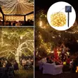 32m Solar Christmas Fairy String Lights - 300 LEDs - 3