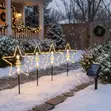 Solar Christmas Garden Pathway Lights - Njia 8 (Set ya 4) - 2