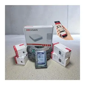 Hikvision 4-Channel 1080P HD CCTV Kit na 500GB HDD