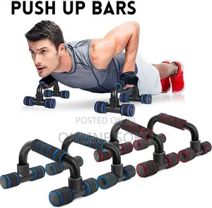 Push Up Bars Stand Pair kwa Home Gym & Calisthenics
