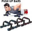 Push Up Bars Stand Pair kwa Home Gym & Calisthenics - 1