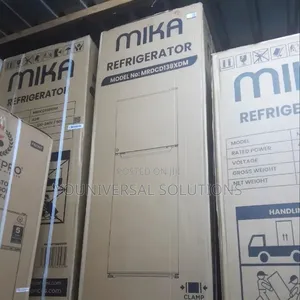 Mika 138 Litres Double-Door Refrigerator