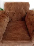 5 Seater Sofa Set - Brown Fabric - 3