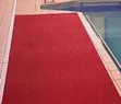 Red PVC Antislip Rubber Floor Mats - 1
