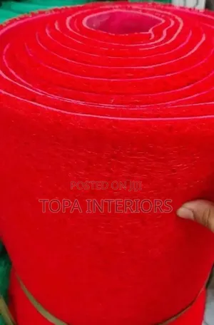 Red PVC Antislip Rubber Floor Mats