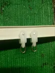 Modern Aluminium Track Curtain Runners (Nyeupe) - 2