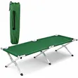 Green Foldable Camping Bed - 1