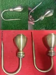 Metal Curtain Tiebacks Hook Kila Kipande - 2
