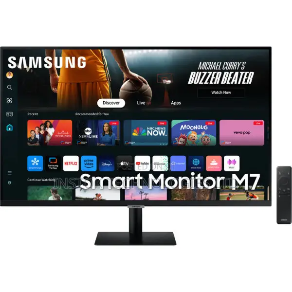 Samsung M7 M70D 32 Inch 4K HDR Smart Monitor - 1