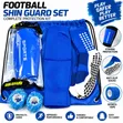 Football Shin Guards with Compression Socks Set - 1