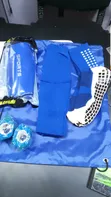 Football Shin Guards with Compression Socks Set - 2