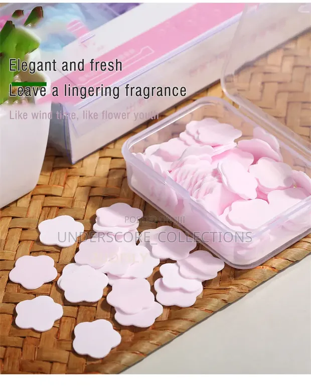100pcs Mfumo wa Maua wa Karatasi ya Sabuni - 1