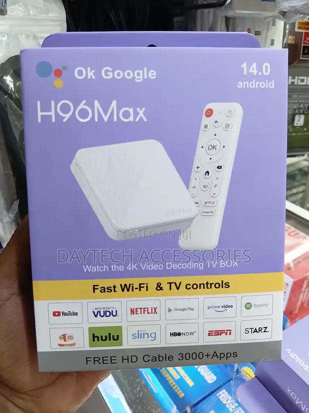 H96 Max Smart TV Box Android 14 - 1