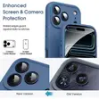 Soft Silicone Shockproof Case for Apple iPhone 17 Pro - Blue - 2