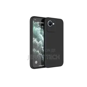 Realme C30s Soft Silicone Case/Cover - Black