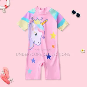 Girls Unicorn Swimsuit
