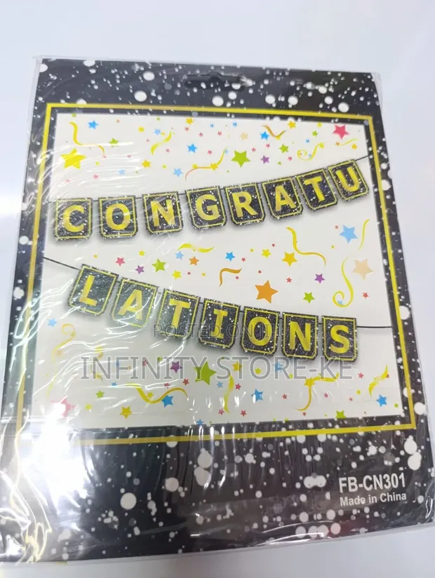 Congratulations Foil Banners - 1
