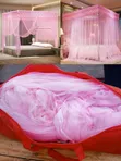 See-Through Fine Mesh Mosquito Nets for Beds - 2