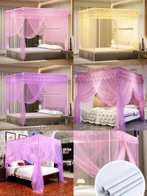 Classic Generic Mosquito Nets With Stands - Brand New