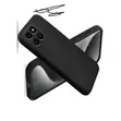 Soft Silicone Back Cover kwa Honor X6a - Nyeusi - 2