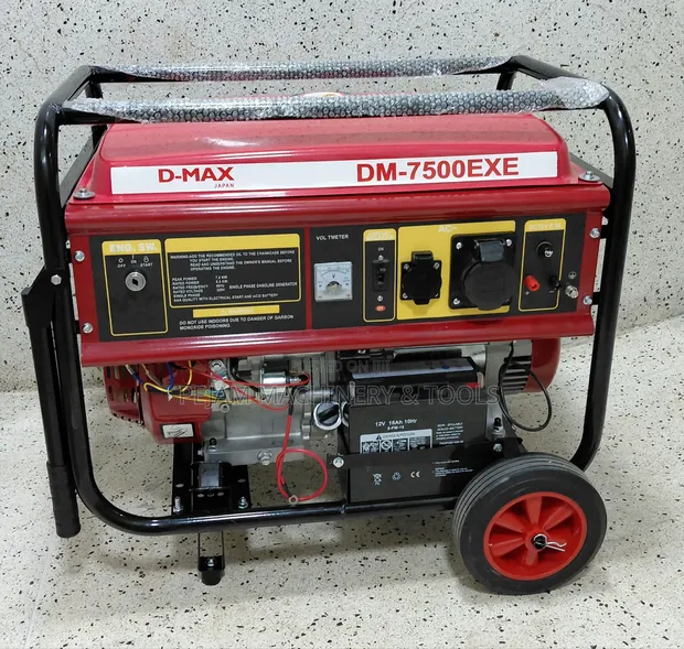 D-Max Japan DM-7500EXE 8.75kVA Generator - 1